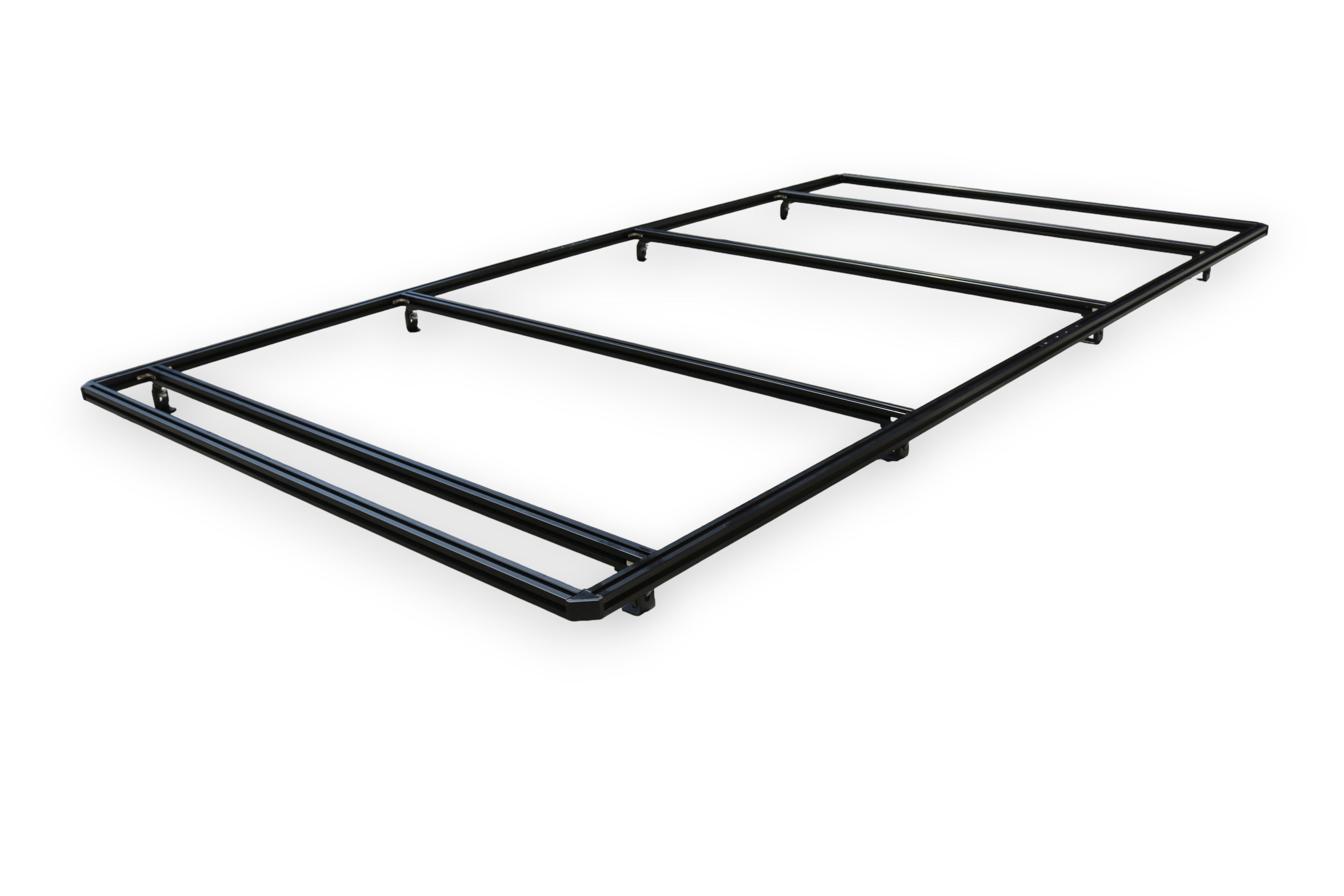 t4 markise dachträger VW T4 (1990-2003) Roof Rack Set – Modularer Aluminium-Dachträger – AluMods