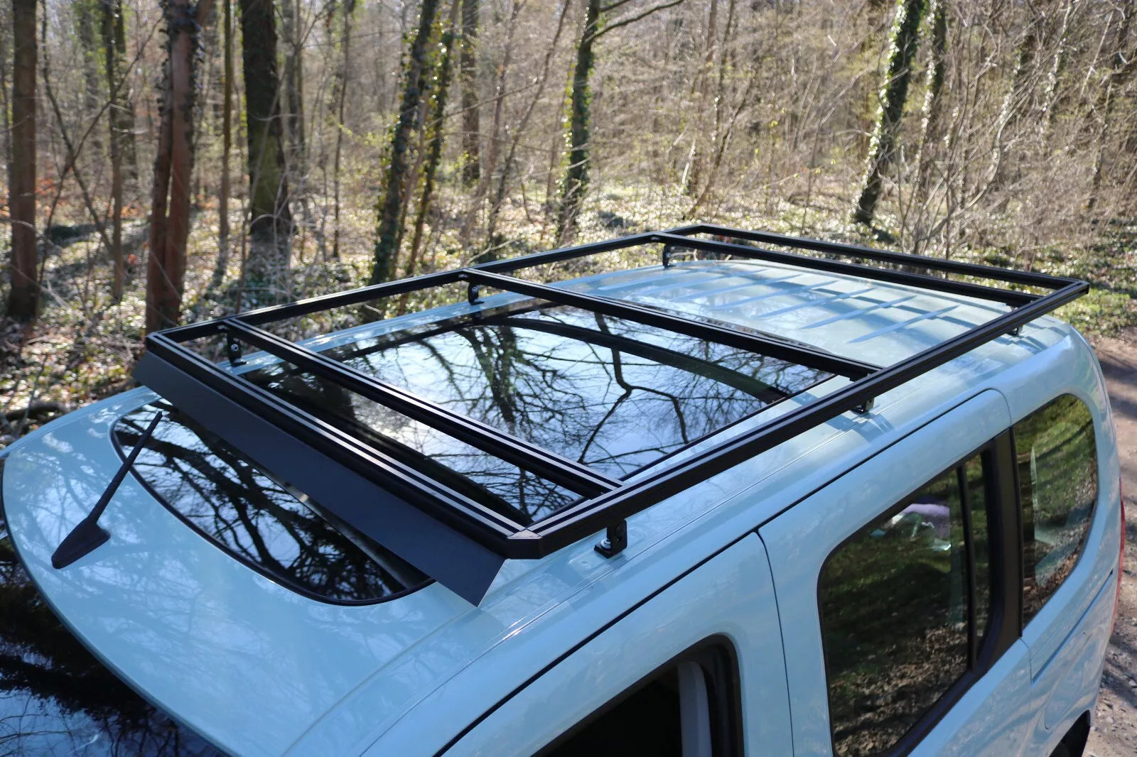 Citroën Berlingo (2018-) Roof Rack Set – Modularer Aluminium-Dachträger