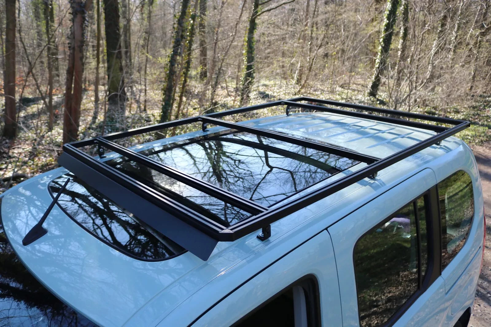 peugeot rifter dachzelt Peugeot Rifter Partner (2018-) Roof Rack Set – Modularer Aluminium-Dac – AluMods