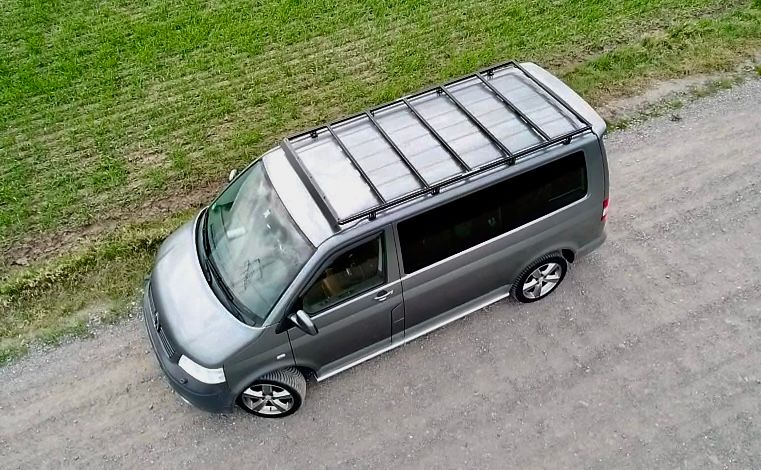 VW T5 T6 (2003-2024) Roof Rack Set – Modularer Aluminium-Dachträger
